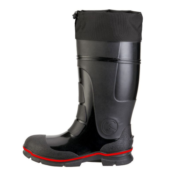 Сапоги ПВХ мужские КЩС с надставкой "Акватрек" КП р.42 цв.черный 181940