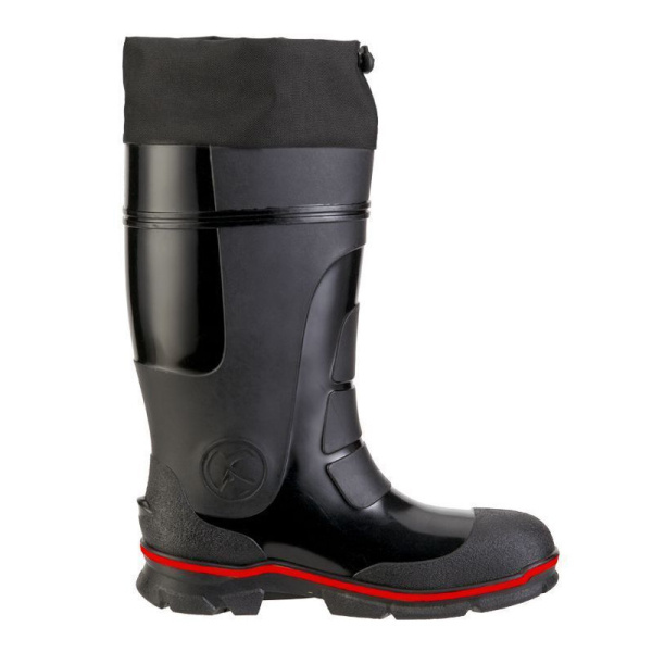 Сапоги ПВХ мужские КЩС с надставкой "Акватрек" КП р.43 цв.черный 181940