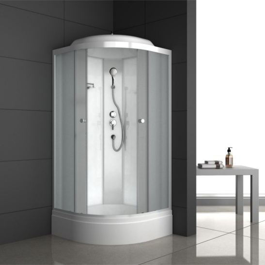 Душевая кабина 900x900x2150 мм, ODA 8900 Р м/с (90*90) средний поддон, Китай