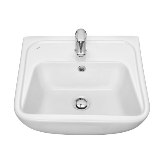 Раковина Лонги 45, с отверстием, с пьедесталом Анимо, 450x420 мм, г. Чебоксары