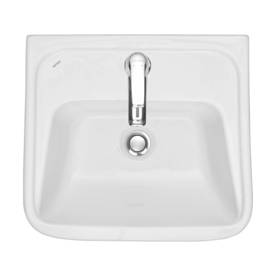 Раковина Лонги 45, с отверстием, с пьедесталом Анимо, 450x420 мм, г. Чебоксары