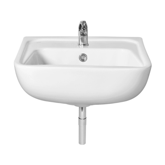 Раковина Лонги 45, с отверстием, с пьедесталом Анимо, 450x420 мм, г. Чебоксары