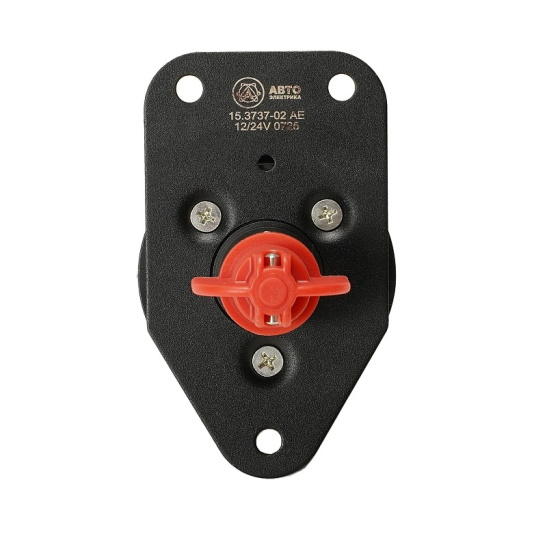 15.3737-02 АЕ ВЫКЛЮЧАТЕЛЬ МАССЫ (ручной, 2-х контактный) 12-24 В (аналог ВМ1212.3737-04) МТЗ АвтоЭлектрика