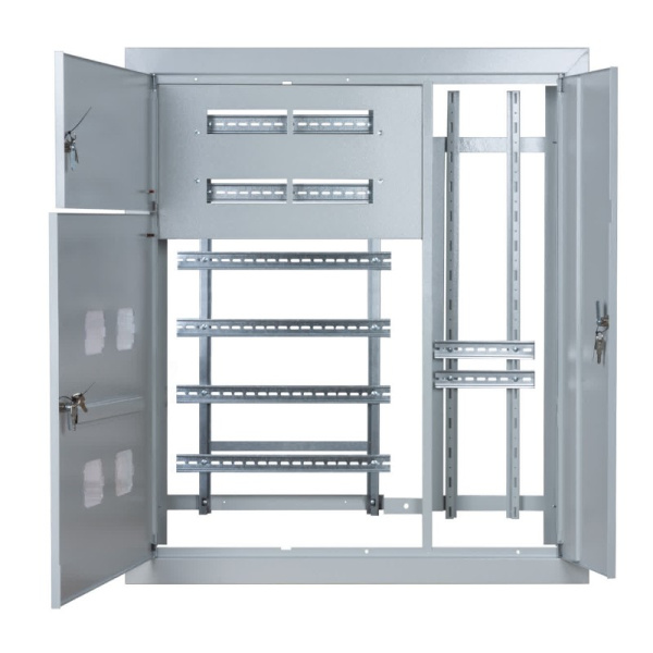 Корпус щита этажного 4кв. модификация 3 Народный (1010*950*160) , ниша 920*860*140 TDM (SQ0905-1338)