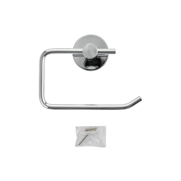 Держатель туалетной бумаги без экрана, 79002, хром, GFmark, Санакс