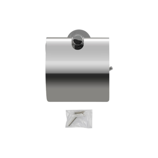 Держатель туалетной бумаги с экраном, 79003, хром, GFmark, Санакс