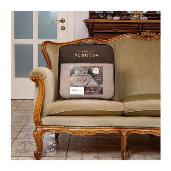 Покрывало двустороннее "Verossa", меланж, 220*240см цв.almond