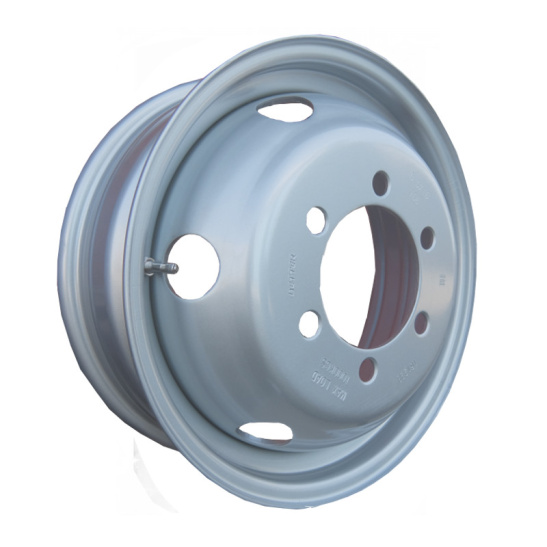 Диск колесный Better 5,5Jx16 6/170 ET105 D130,0 серебристый, (Вентиль наружный), Китай, УСИЛЕННЫЙ 1000 кг, круглые отверстия,с вентелем, Газель  BT16105