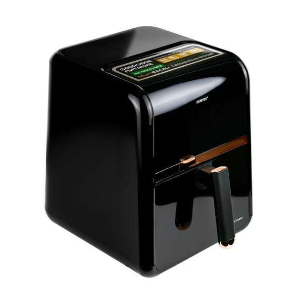 Аэрогриль CENTEK CT-3102, 5,0 л, 1500 Вт, сенсорное управление, 360 обдув,, таймер 60 мин