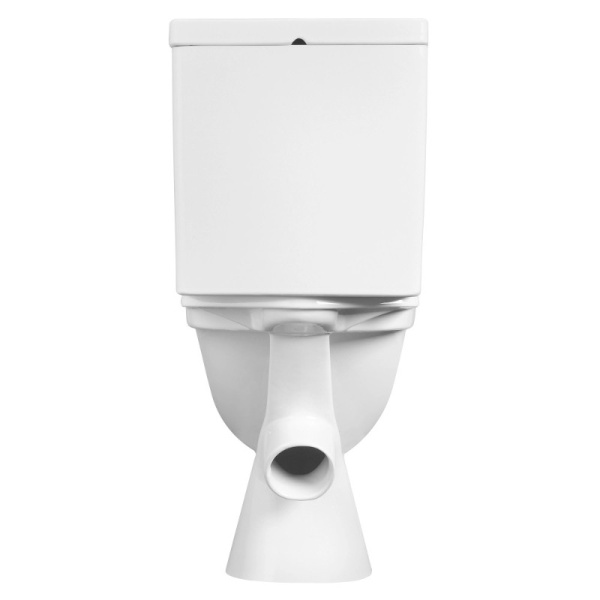 Унитаз-компакт Santek УНО, 1WH501613, косой выпуск, двухрежимная арматура, нижний  подвод, сиденье с микролифтом