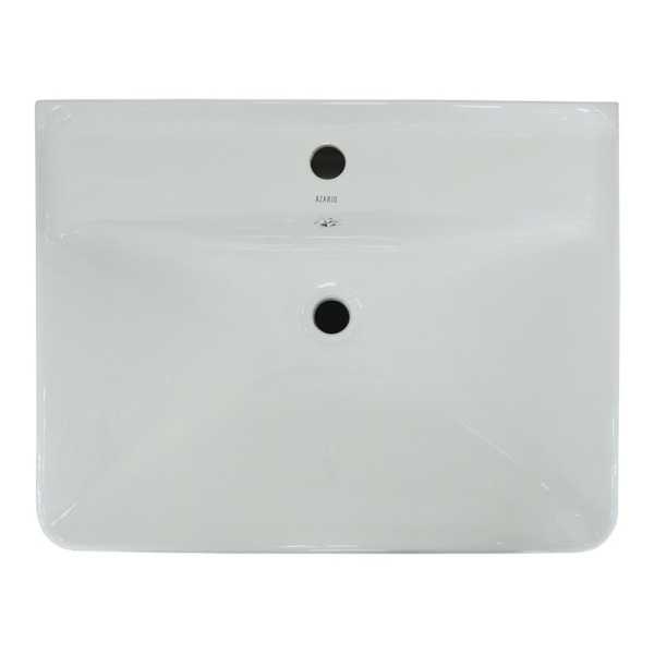 Комплект "LOTOS 60/2 подвесная (арт. CS00083929)" (тумба+умывальник Monte 60 AZ-836-60) 570x615x480 мм, эмаль, белый