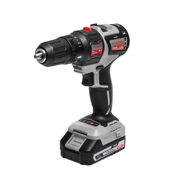 ДРЕЛЬ-шуруповерт бесщеточный аккум-Li-ion ДА-10/18В 44  (МультиМАКС18+МультиБОКС+Набор бит) 2акк 2,5 А/ч,  Интерскол, арт 755.2.1.47