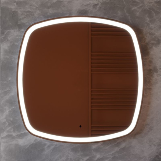 Зеркало "Barca - ТХ" 808x808 мм, с подсветкой, бесконтактный сенсор  арт. LED-00002973, г. Нижний Новгород, Россия