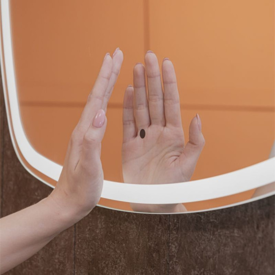 Зеркало "Barca - ТХ" 808x808 мм, с подсветкой, бесконтактный сенсор  арт. LED-00002973, г. Нижний Новгород, Россия