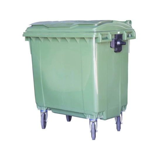 Контейнер для мусора Тара.ру MGBЕ-770 на колесах, 770 л, зеленый