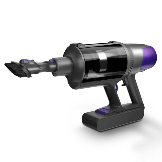 Пылесос Centek CT-2572 беспроводной, 650 Вт, до 90 мин, 32000 Па, LED турбо-щетка, 3 скорости