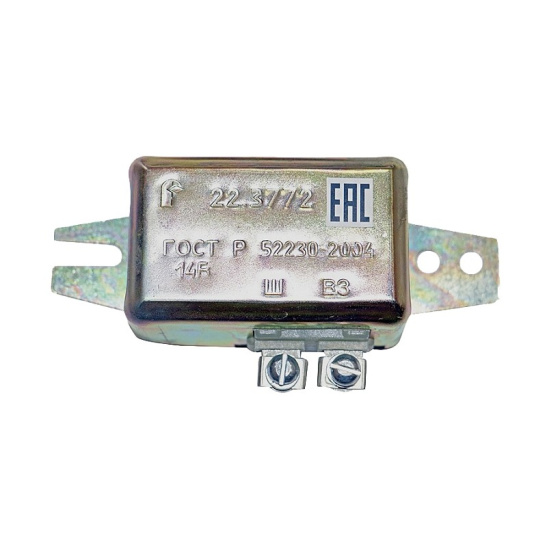 22.3772 (РОМБ) РЕГУЛЯТОР НАПРЯЖЕНИЯ ГАЗ-52, 53, 3307 14В