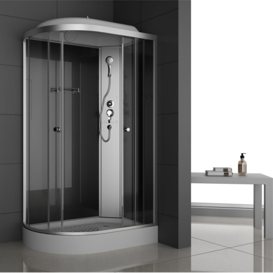 Душевая кабина 1200x800x2150 мм, ODA ODA-8407 Р R т/с (120*80) н/п, Китай