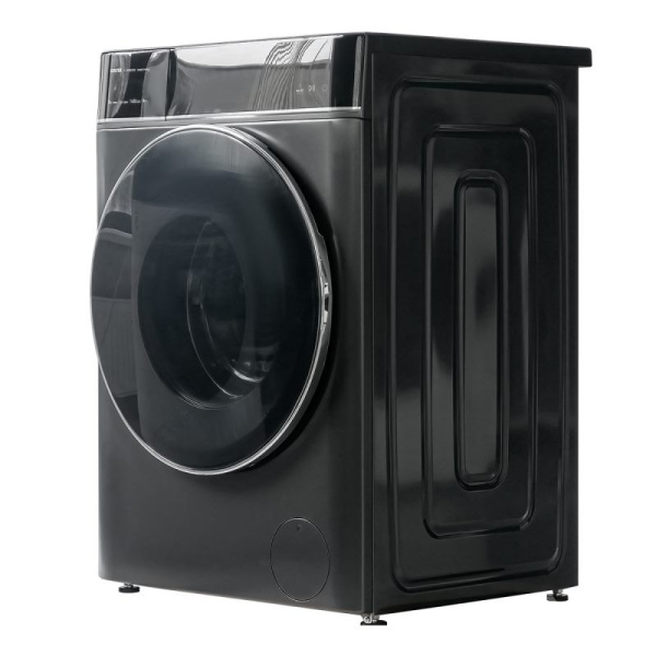 Стиральная машина Centek CT-1976 (10/6 кг, 1400 оборотов, с функцией сушки, пара, 52 см, прямой привод, цветной сенсор, A+++) черный