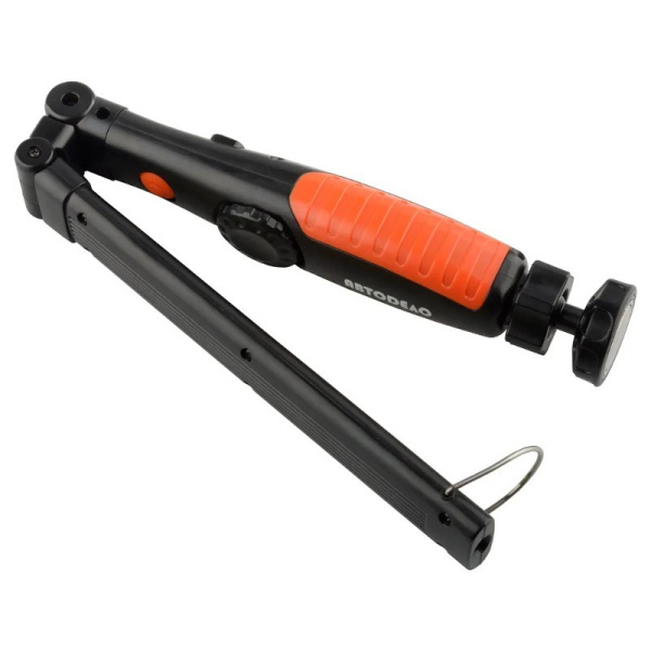 Фонарь ручной светодиодный инспекционный, поворотный, 5W COB+3W LED, 400Lm, аккумулятор  Li-ion 2000mAh, USB-USB Type-C ("AвтоDело") (44309)