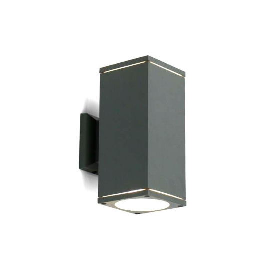 Светильник  "Кватро" General (662264) 2GX53 для фасадной подсветки графит IP65