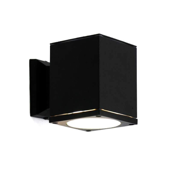 Светильник  "Кватро" General (662265) GX53 для фасадной подсветки черный IP65