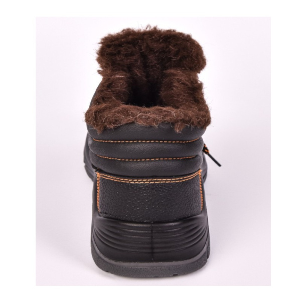 Ботинки мужские "Оранж" р.48 ПУ/ТПУ; шерст.мех; КП; КАС цв.черный ЗБЛ-МПС/2