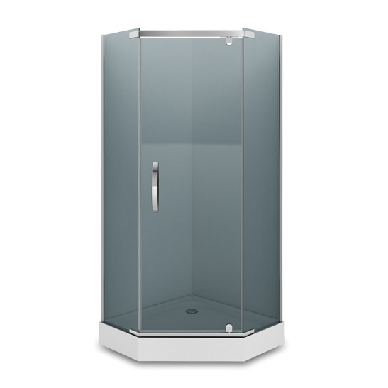 Душевое ограждение 900x900x2000 мм, Alex Baitler, AB2590S2, пятиугольное Китай