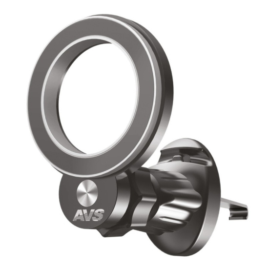 Держатель магнитный универсальный, в дефлетор (AH-2439-M) ("AVS") для портативных устройств (A95108S)