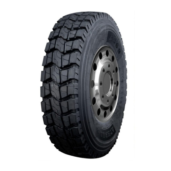 Шина 9,00R20 (260R508) THREE-A A369, нс16, 144/142K, с/к, с об/лент, ведущая, M+S, (Три-А), Китай
