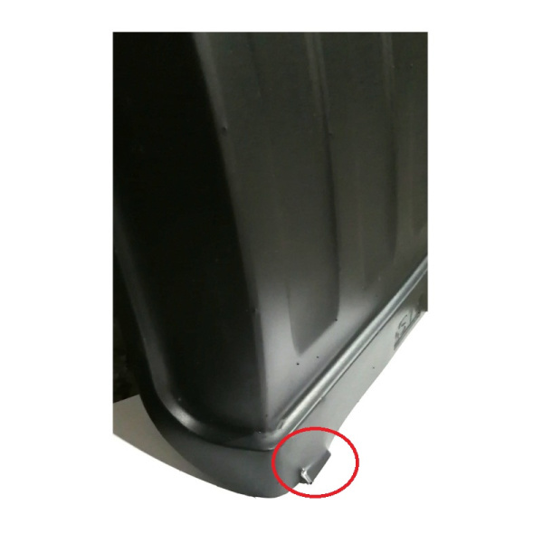 уценка 11002ST (К-430 Э) КРЫЛО КАМАЗ пластмасс (трапеция односкатное) (взамен 11002э и К-430 Э) «Мастер Пласт»/MASTER-PLAST