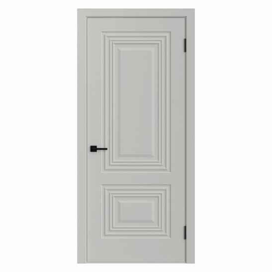 Дверное полотно "НОРД" ДГ 800 мм, ПВХ-пленка/серый эмалит, "ВДК", г. Владимир