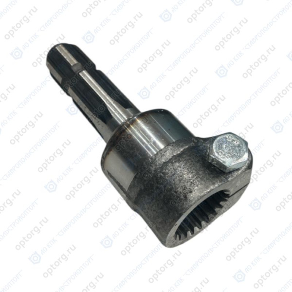 05.100.3800-03/АК128.003 Адаптер Z20 - Z6  (втулка шлиц 13/4"(40*45) Z20, вал шлиц 1 3/8" (29*35) Z6 ) под стяжной болт (Переходник) 