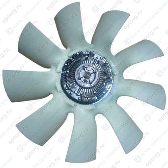 8481.1318006 020005628 Муфта вязкостная (в сборе с крыльчаткой, 660 мм, 9 лопастей) двиг. ТМЗ к/о