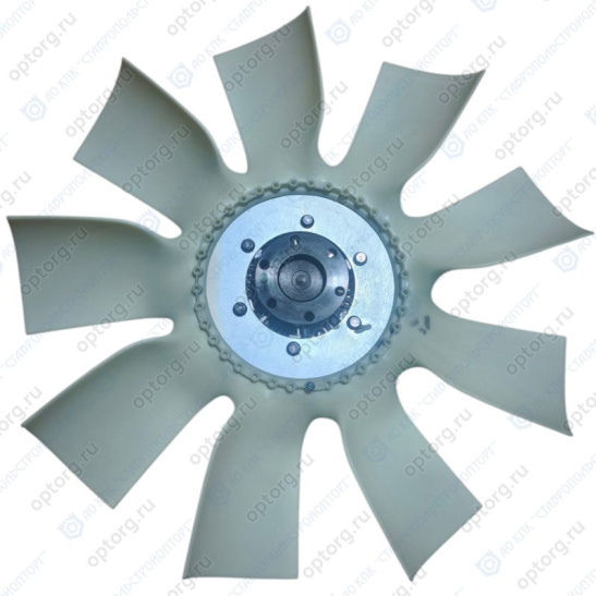 8481.1318006 020005628 Муфта вязкостная (в сборе с крыльчаткой, 660 мм, 9 лопастей) двиг. ТМЗ к/о