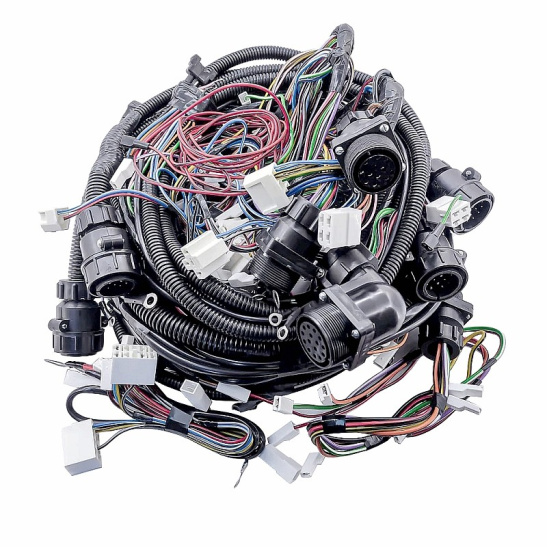 КОМПЛЕКТ ПРОВОДКИ  МТЗ-1221 (с круглыми разъемами, без силовых (аккумуляторных) проводов)