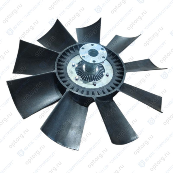 8.9160 Муфта вязкостная с крыльчаткой в сборе (660 мм, 9 лопастей, Евро-3, ВМПВ-001.00.01) ЯМЗ-6582.10,-7511.10