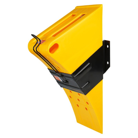 Кронштейн (крепление) для грузового упора AJU09 (башмака) ("AIRLINE") (AJU11) (255х188х100) противооткатного для грузовых авто, п/прицепов