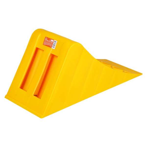 Упор (башмак) противооткатный, пластиковый, грузовой 40х18х17см. (AJU08) ("AIRLINE") для грузовых автомобилей