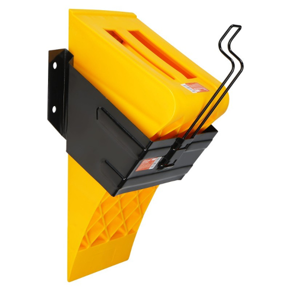 Упор (башмак) противооткатный, пластиковый, грузовой 40х18х17см. (AJU08) ("AIRLINE") для грузовых автомобилей