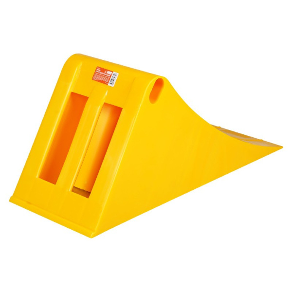 Упор (башмак) противооткатный, пластиковый, грузовой 48х20х22см. (AJU09) ("AIRLINE") для грузовых автомобилей