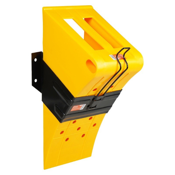 Упор (башмак) противооткатный, пластиковый, грузовой 48х20х22см. (AJU09) ("AIRLINE") для грузовых автомобилей