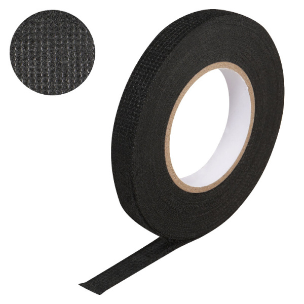 Изолента (9 мм. х 10 м.) для жгутирования проводки, АНТИСКРИП ("ADFT006") на основе флиса ("AIRLINE")