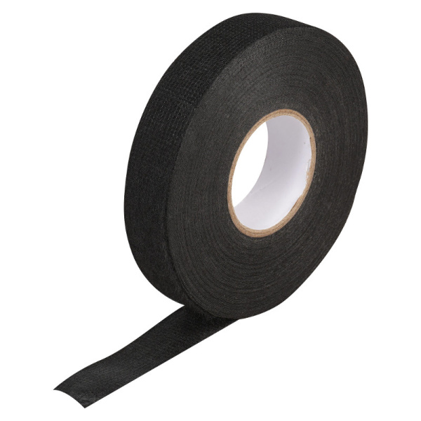 Изолента (19 мм. х 20 м.) для жгутирования проводки, АНТИСКРИП ("ADFT004") на основе флиса ("AIRLINE")