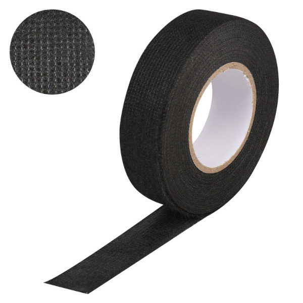 Изолента (19 мм. х 10 м.) для жгутирования проводки, АНТИСКРИП ("AATF02") на основе флиса ("AIRLINE")