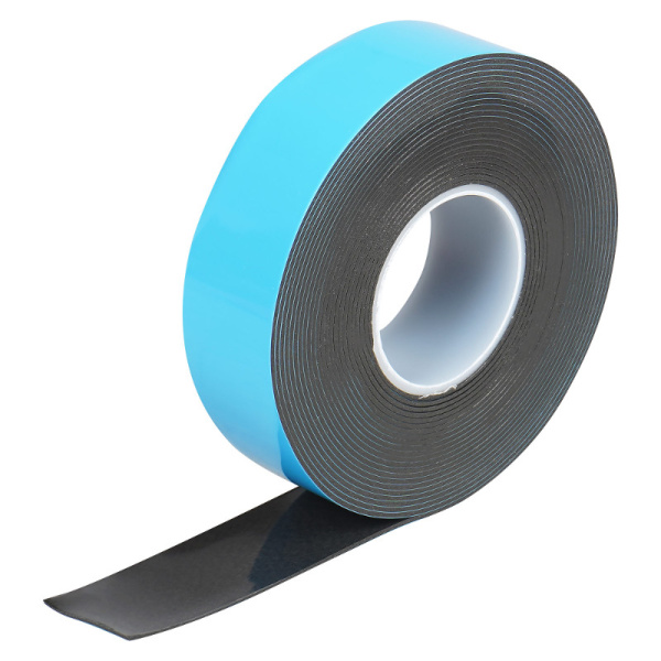 Скотч двухсторонний (25 мм / 5,0 м.) акриловый, черный ("AIRLINE") ADS-A-012 (лента клейкая двусторонняя) ADSA012