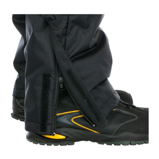 Костюм утепленный мужской "Брукс", р. 56-58 (112-116) рост 3/4 (170-176), (куртка/брюки), темно-серый с черной отделкой, с СОП