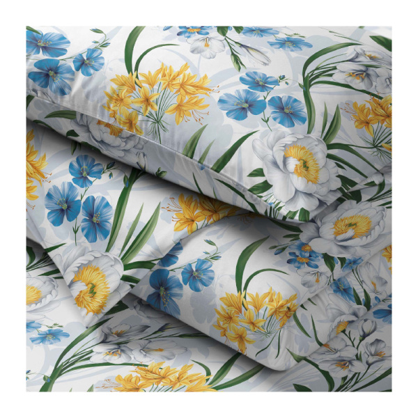 КПБ "Хорошо Дома" 1,5-спальный тк.поплин наволочки 70*70см цв."Мечта" 30244/1