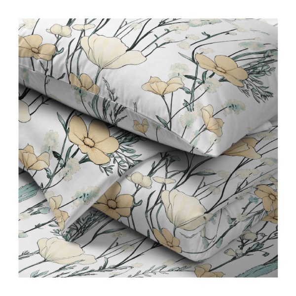 КПБ "Хорошо Дома" 1,5-спальный тк.бязь наволочки 50*70см цв."Гармония" 30248/1