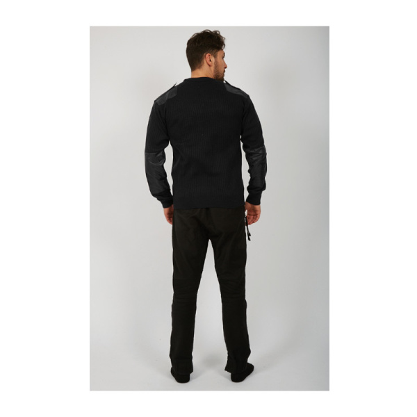 Свитер-джемпер офицерский р.60-62(120-124) рост 5/6(182-188) цв.черный